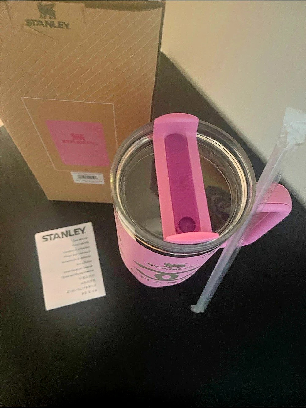 Stanley Quencher H2.0 FlowState Tumbler Pink NWT - Picture 2 of 3